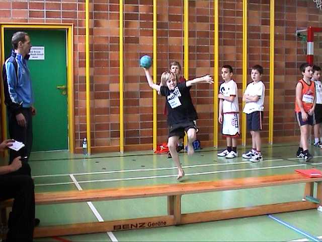 Handball - Weitwurf